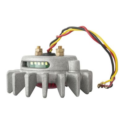 Baklykta LED Motone Big Fin blästrad utan fäste ECE