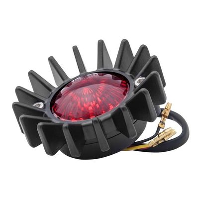 Baklykta Motone Fin LED svart