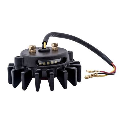 Baklykta Motone Fin LED svart