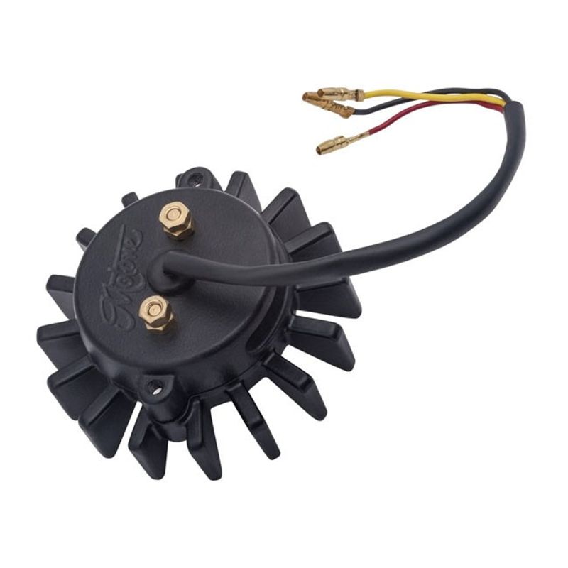 Baklykta Motone Fin LED svart