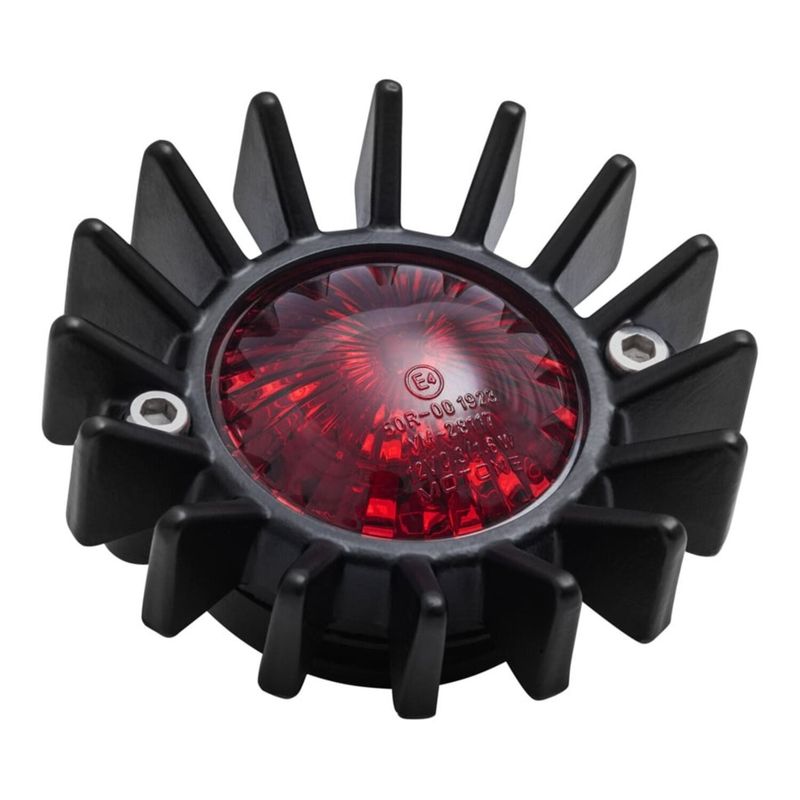 Baklykta Motone Fin LED svart
