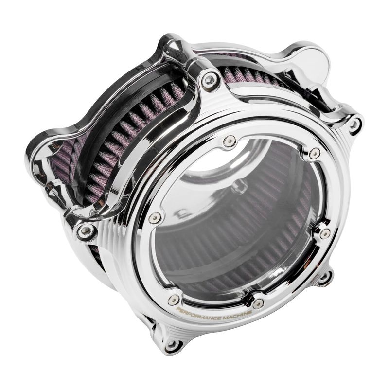 Luftfiltersats Performance Machine 0206-2156-CH PM krom Softail 18-24