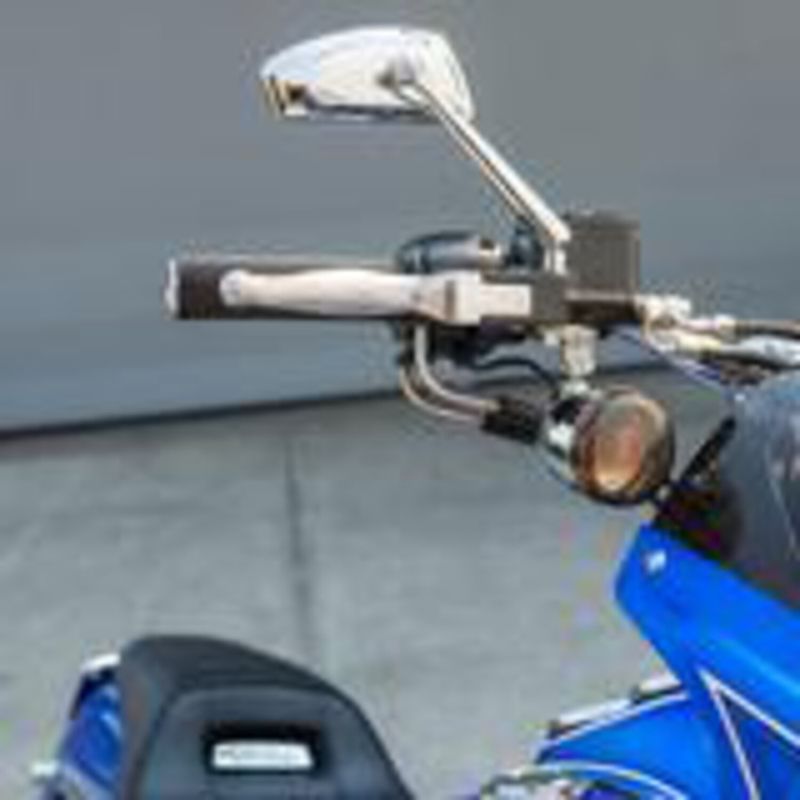 Spegel Arlen Ness Tearchop höger Harley, Indian, metric and krom