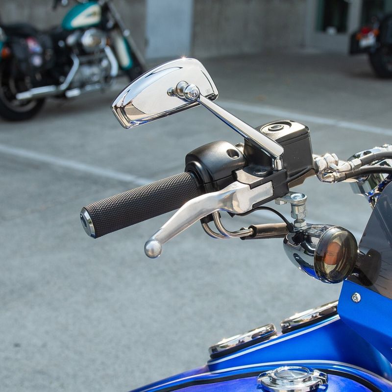 Spegel Arlen Ness Tearchop höger Harley, Indian, metric and krom