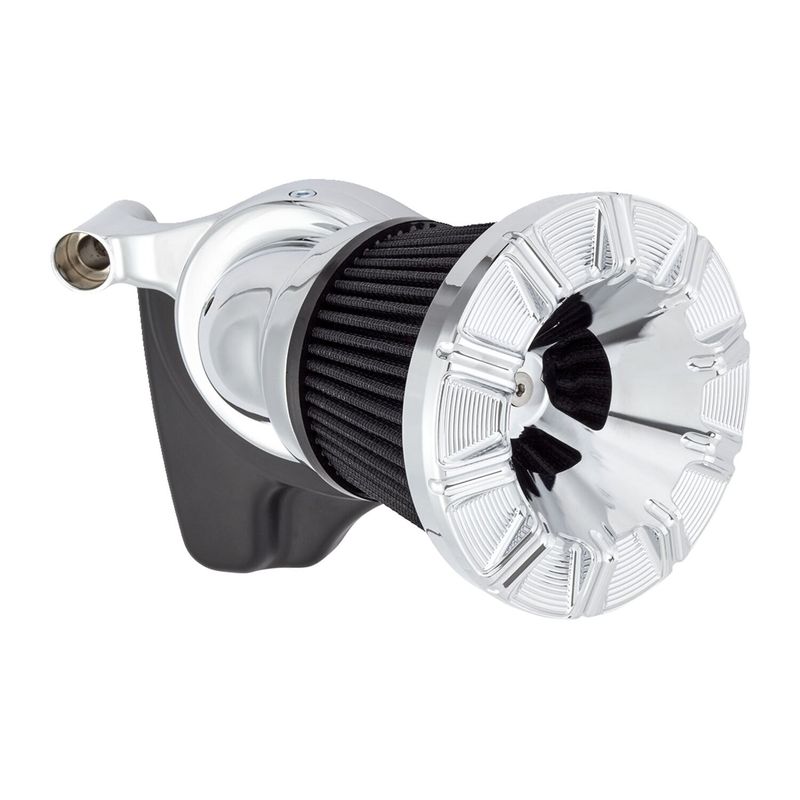 Luftfilterlock Arlen Ness 10-Gauge Velocity 65 90 krom