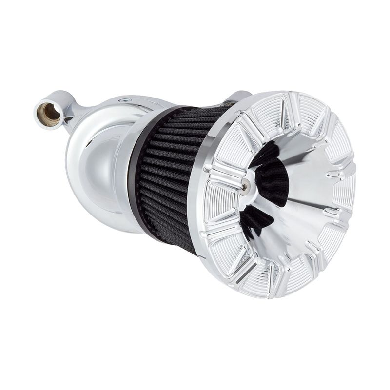 Luftfilterlock Arlen Ness 10-Gauge Velocity 65 90 krom