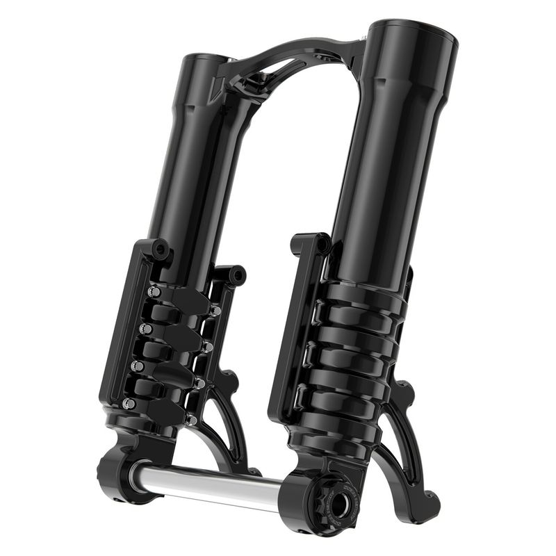 Framgaffel Arlen Ness Method Flex nedre svart Touring with custom radial