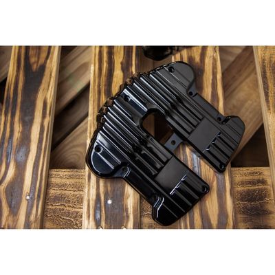 Ventilkåpor Rough Crafts svart Softail 18-25