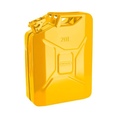 Bensindunk stål Pressol 20 liter gul