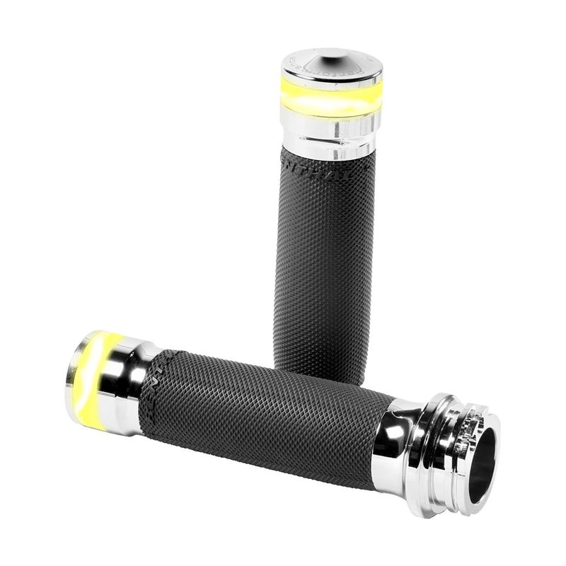 Handtag blinkers Performance Machine PM LED krom 74-22