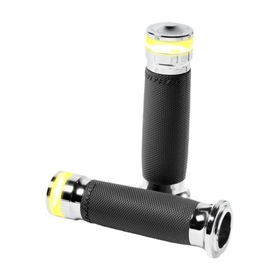 Handtag blinkers Performance Machine PM LED 08-25 krom