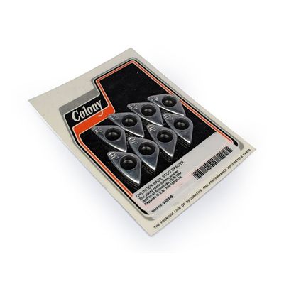 Distanssats pinnbultar cylinderfot Colony förzinkad L78-84 1340cc/80ci Shovelhead