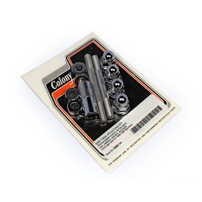 Monteringssats bensintank Colony krom XL Sportster 58-85 (4-pack)