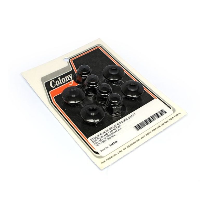 Muttersats plugg Colony Buttonhead svart L71-84 Shovelhead
