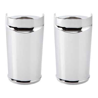 Gaffeldamasker Arlen Ness slät krom aluminium nedre Touring, Trikes 14-26