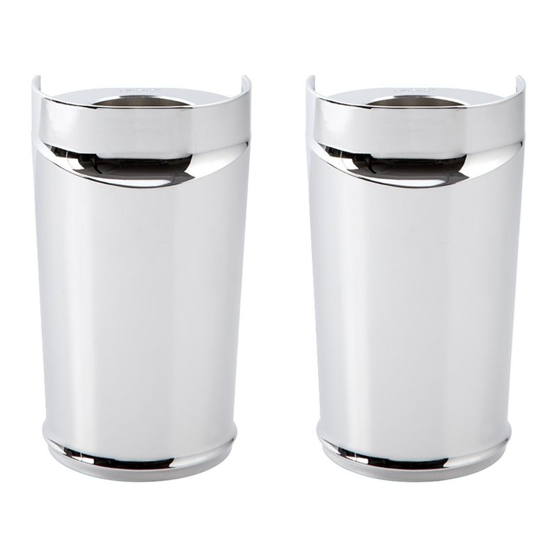 Gaffeldamasker Arlen Ness slät krom aluminium nedre Touring, Trikes 14-26