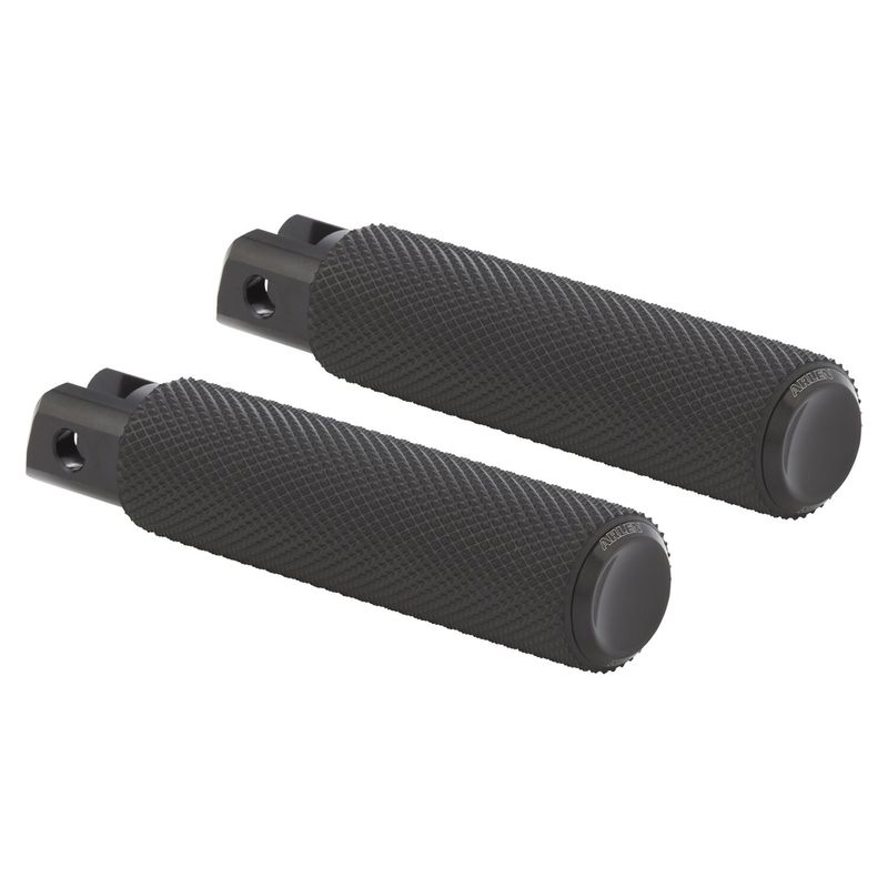 Fotpinnar Arlen Ness räfflad Softail with passenger foot svart
