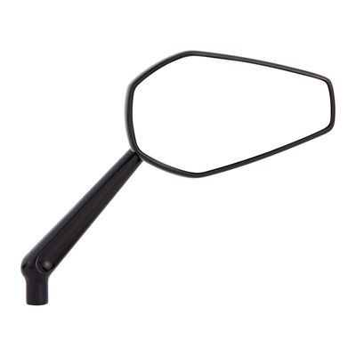 Spegel Arlen Ness billet höger svart incl hardware for Harley,