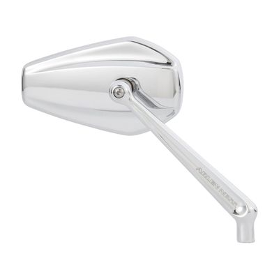 Spegel Arlen Ness billet höger krom incl hardware for Harley,