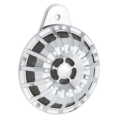 Kåpa signalhorn Arlen Ness 15 krom Big Twin with side mounted horn