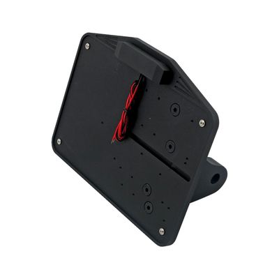 Nummerplåtshållare fäste CPV Dyna EU svart Dyna. Shock mount 91-17