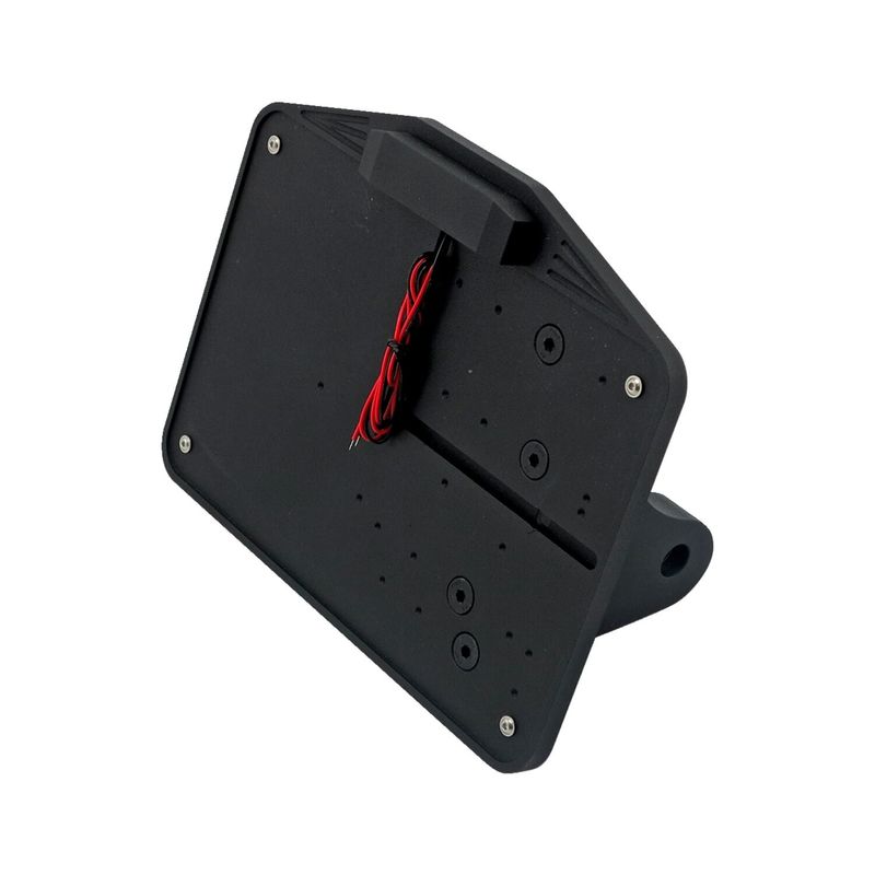 Nummerplåtshållare fäste CPV Dyna EU svart Dyna. Shock mount 91-17