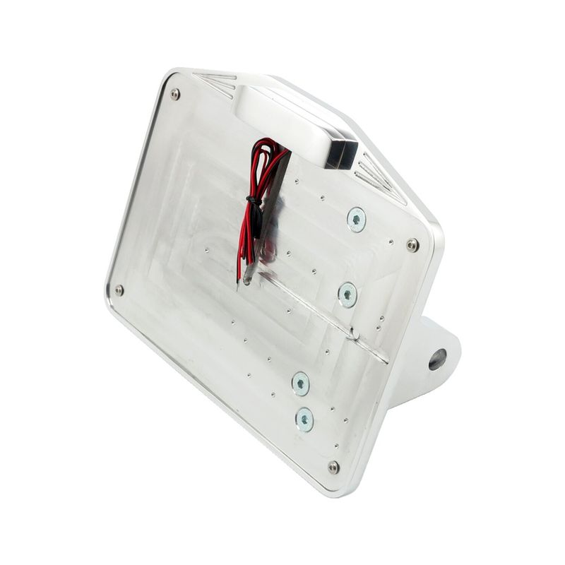 Nummerplåtshållare fäste CPV Dyna EU polerad Dyna. Shock mount 91-17