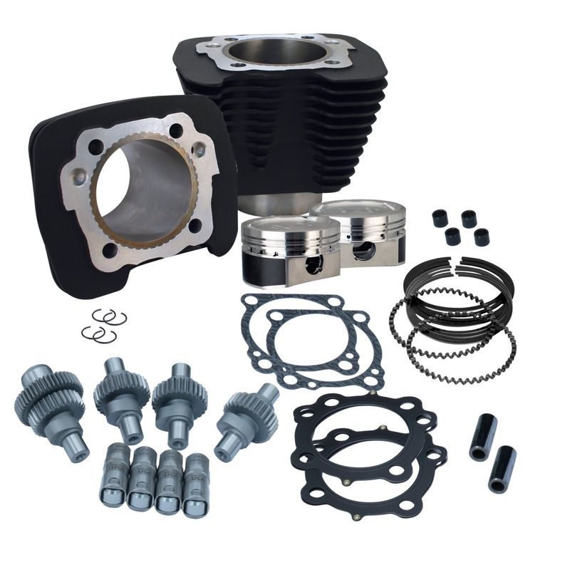 Kolvsats S&S 883 1200 Hooligan svart XL883 00-22