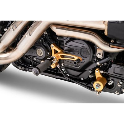 Mittreglage Performance Machine Ops guld Softail 18-26