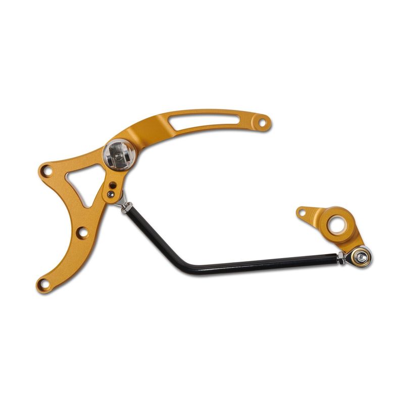 Mittreglage Performance Machine Ops guld Softail 18-26