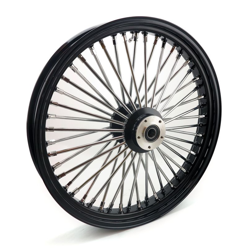 Framhjul MCS radial 48 tjocka ekrar 3.50x23 dubbla skivor svart