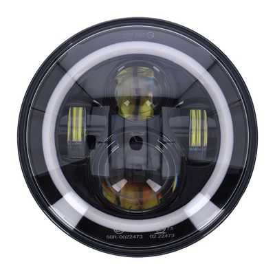 Strålkastare MCS Bright 7" LED svart universal