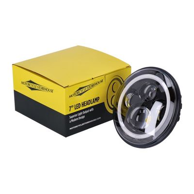 Strålkastare MCS Bright 7" LED svart universal