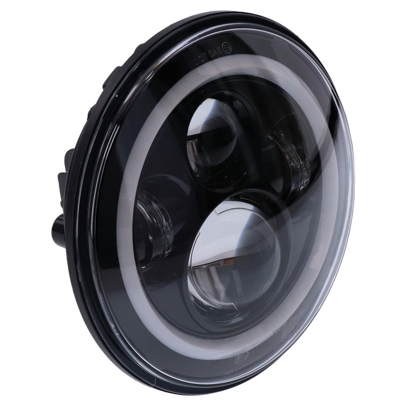 Strålkastare MCS Bright 7" LED svart universal