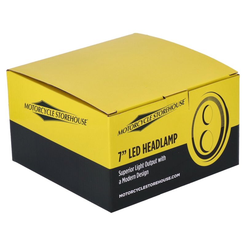 Strålkastare MCS Bright 7" LED svart universal