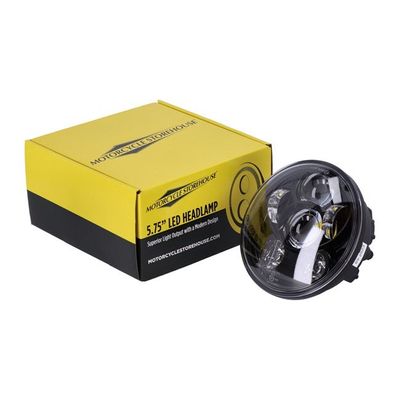 Strålkastare MCS Bright 5-3/4" LED universal svart
