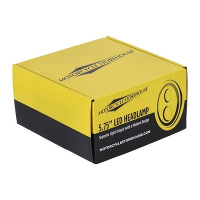 Strålkastare MCS Bright 5-3/4" LED universal svart