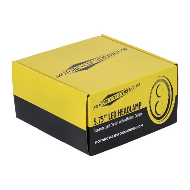Strålkastare MCS Bright 5-3/4" LED universal svart