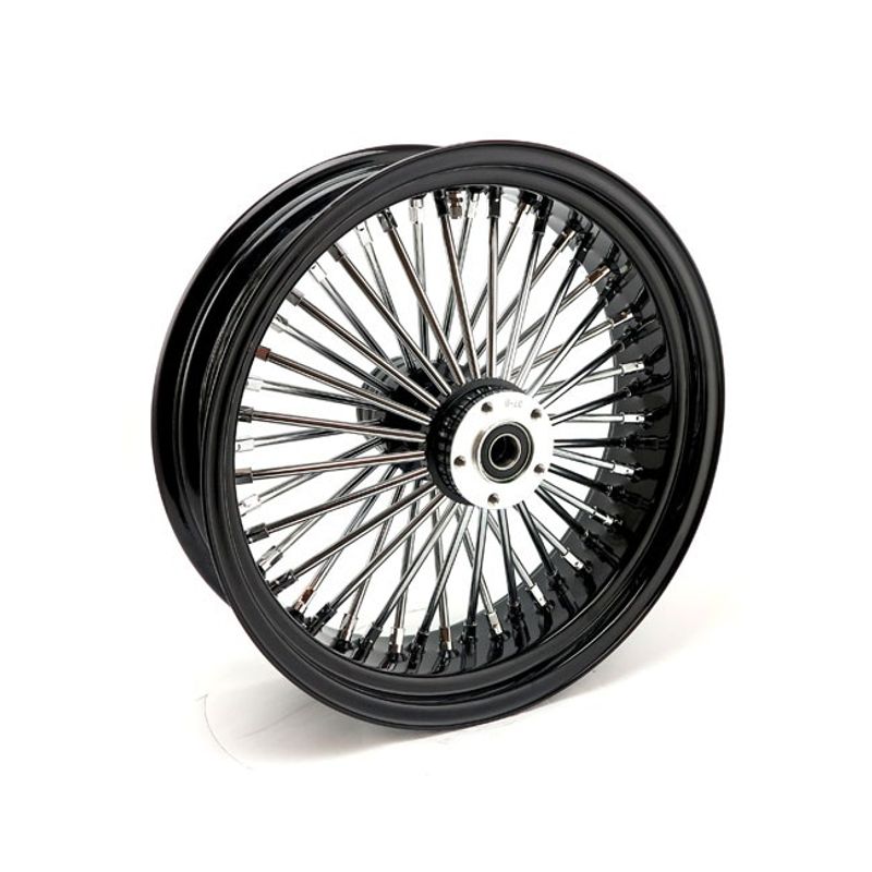 Bakhjul MCS radial 48 tjocka ekrar 5.50x18 svart FLT/Touring 02-07