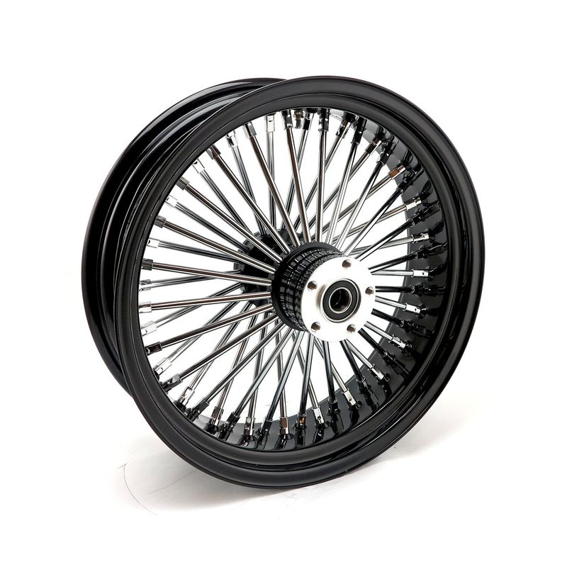 Bakhjul MCS radial 48 tjocka ekrar 5.50x18 svart FLT/Touring 02-07