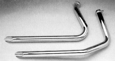 Dragpipes Shovelhead 66-69, 40 långa