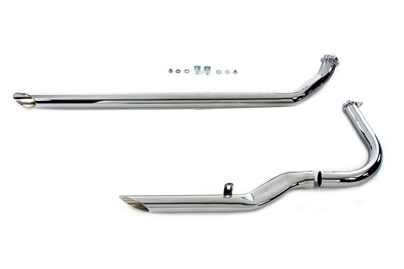 Shotgun dragpipes Shovelhead 3-delat 66-69, 40 långa
