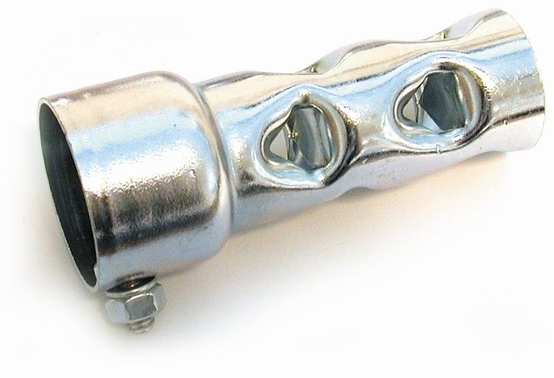 Baffel avgasrör MCS Drag 1-3/4" 4" lång