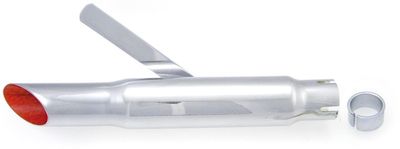 Slash-cut muffler, 40cm lång