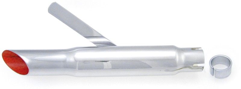 Slash-cut muffler, 40cm lång