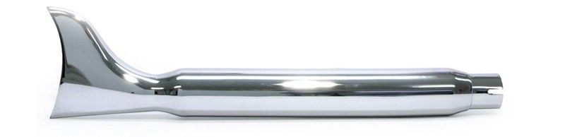 Ljuddämpare Paughco Fishtail 28" lång höger universal