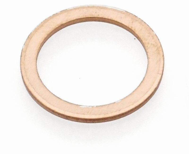 Kopparbricka till Lamdasond / plugg (60-0425), 18 X 24 X 1.5