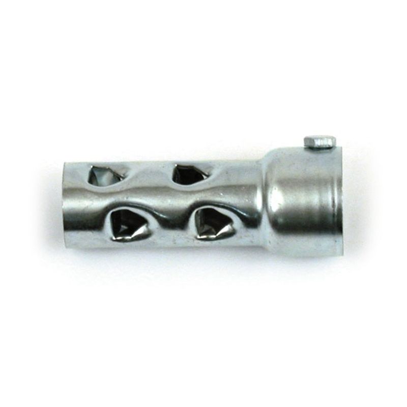 Baffel avgasrör MCS Drag 2" 4" lång