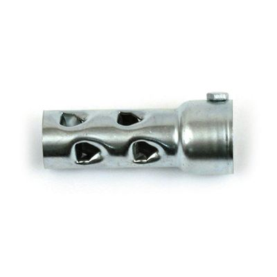 Baffel avgasrör MCS 1-1/2" 4" lång universal