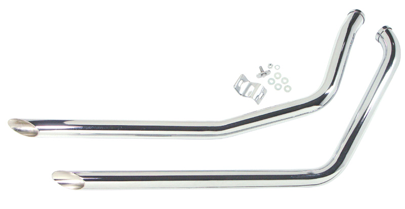 V-Factor 40 drag pipes Evo softail